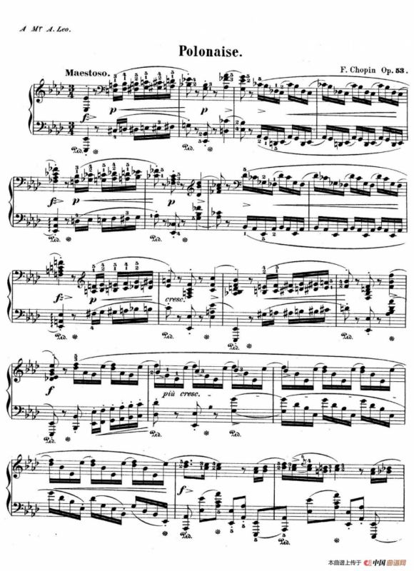 Polonaise in A-flat Major 