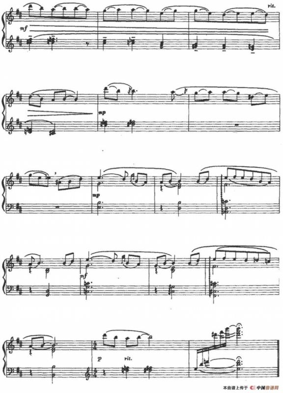 溪边（选自钢琴组曲《风情》）