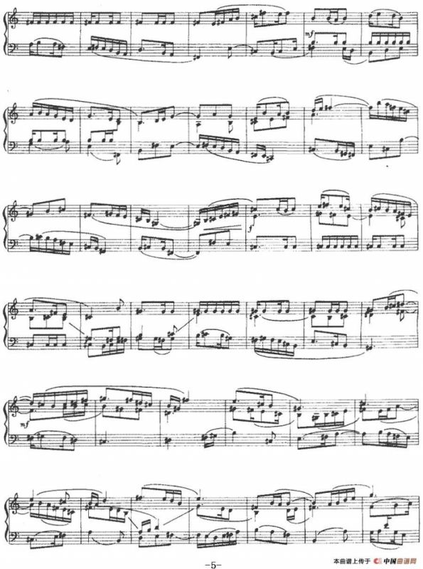 五首五声音阶前奏曲与赋格