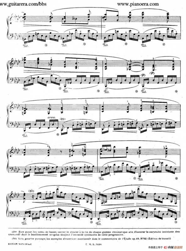 Ballade No.4 in f Minor Op.52（f小调第四叙事曲）