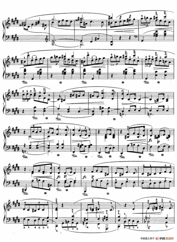 Trois Mazurkas Op.50（3首玛祖卡舞曲·3）