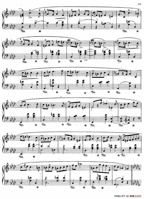 Trois Mazurkas Op.50（3首玛祖卡舞曲·2）