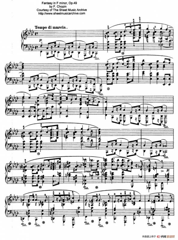 Fantasie in f Minor Op.49（f小调幻想曲）