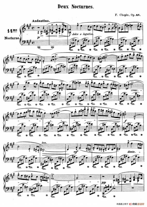 Deux Nocturnes Op.48（2首夜曲·2）