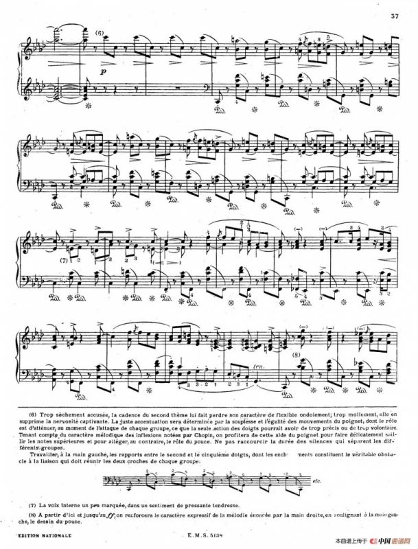 Ballade No.3 in A-flat Major Op.47（降A大调第三叙事曲）