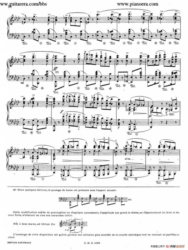 Ballade No.3 in A-flat Major Op.47（降A大调第三叙事曲）