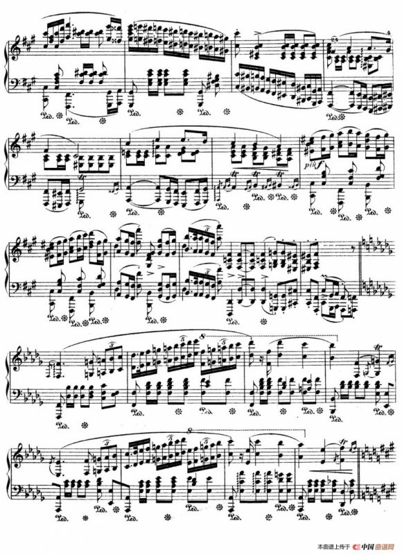 Polonaise in f-Sharp Minor Op.44（升f小调波兰舞曲）