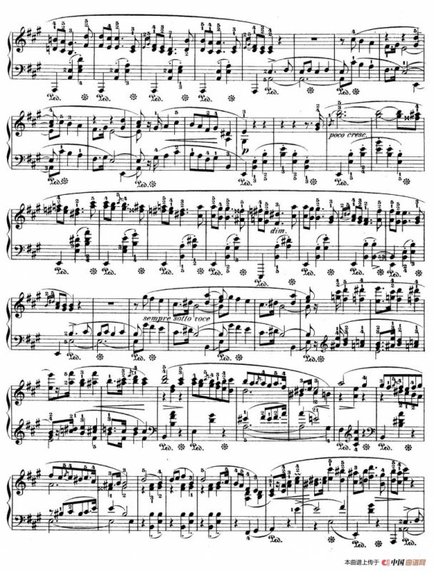 Polonaise in f-Sharp Minor Op.44（升f小调波兰舞曲）