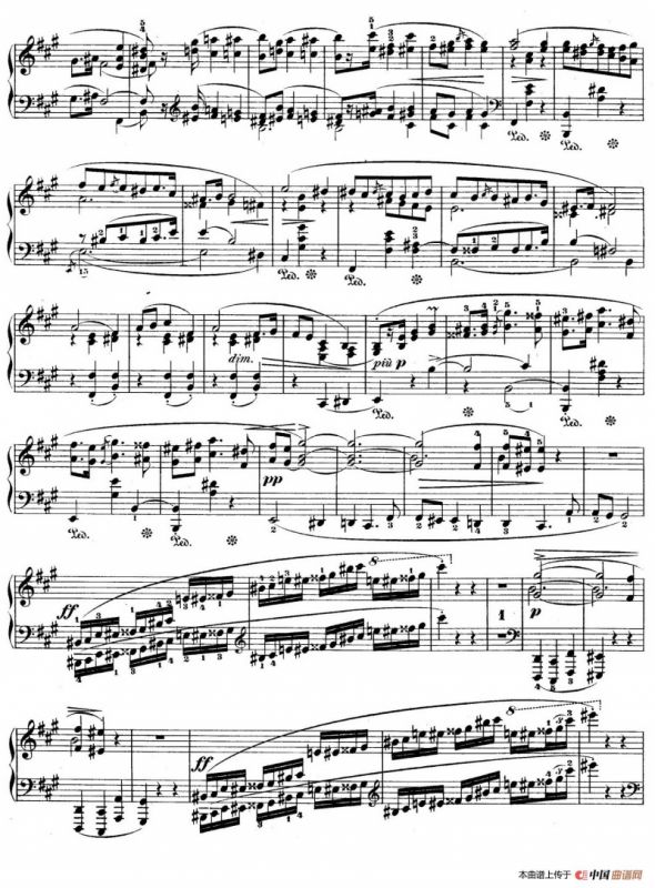 Polonaise in f-Sharp Minor Op.44（升f小调波兰舞曲）