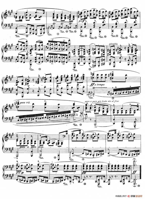 Polonaise in f-Sharp Minor Op.44（升f小调波兰舞曲）