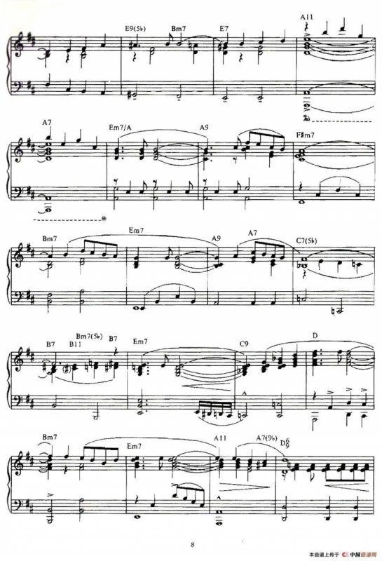 100首欧美流行歌曲钢琴独奏：FOOLS RUSHIN