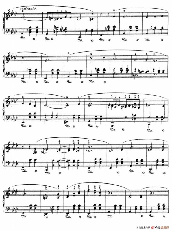 Grande Valse in A-flat Major Op.42（降A大调华丽圆舞曲）