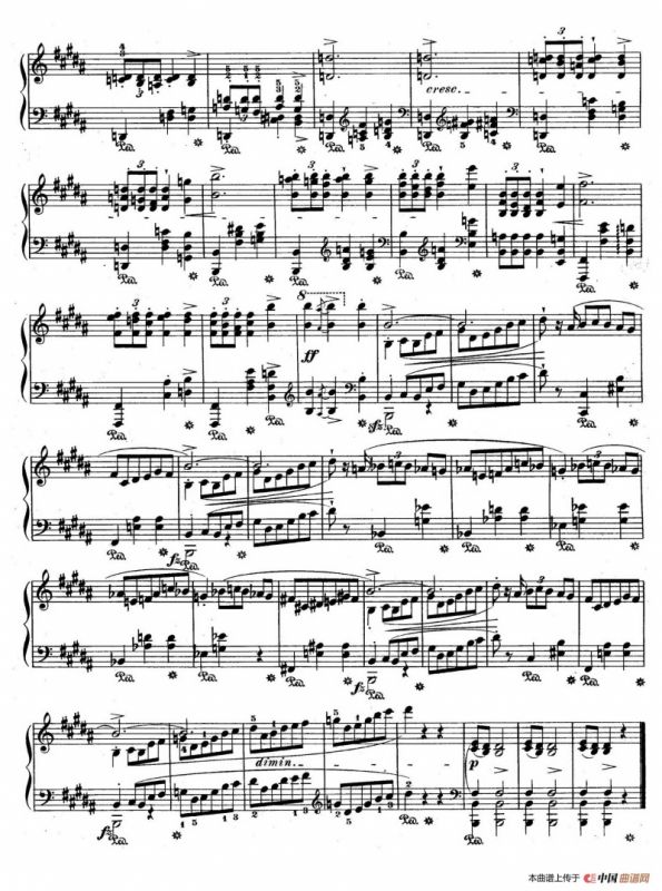 Quatre Mazurkas Op.41（4首玛祖卡·3）