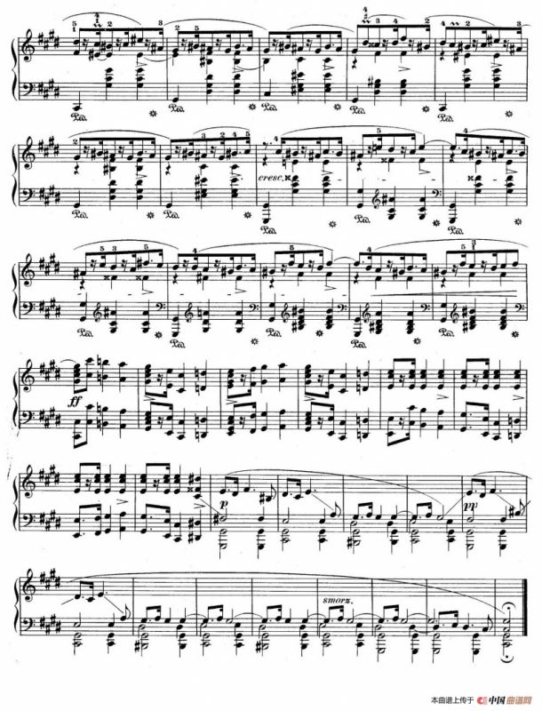 Quatre Mazurkas Op.41（4首玛祖卡·1）