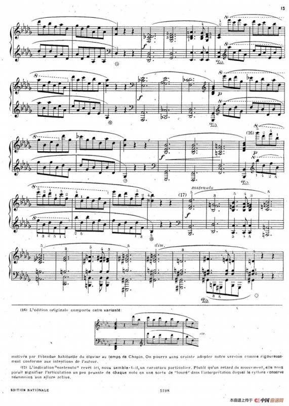Scherzo no.3 in c-Sharp Minor Op.39（升c小调第三谐谑曲）