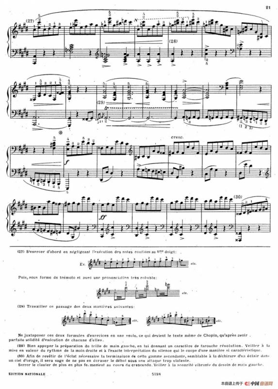 Scherzo no.3 in c-Sharp Minor Op.39（升c小调第三谐谑曲）