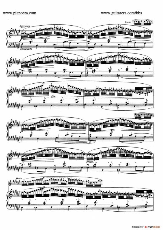 Impromptu no.2 in F-Sharp Major Op.36（升F大调第二即兴曲）