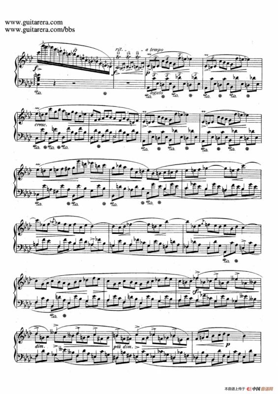 Impromptu in D-flat Major Op.29（降A大调第一即兴曲）