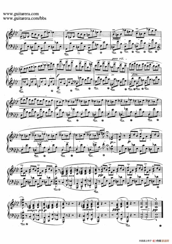 Impromptu in D-flat Major Op.29（降A大调第一即兴曲）