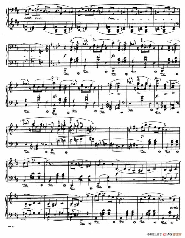 Quatre Mazurkas Op.33（4首玛祖卡舞曲·4）