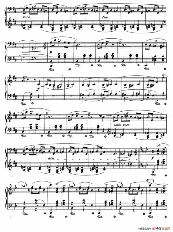 Quatre Mazurkas Op.33（4首玛祖卡舞曲·4）