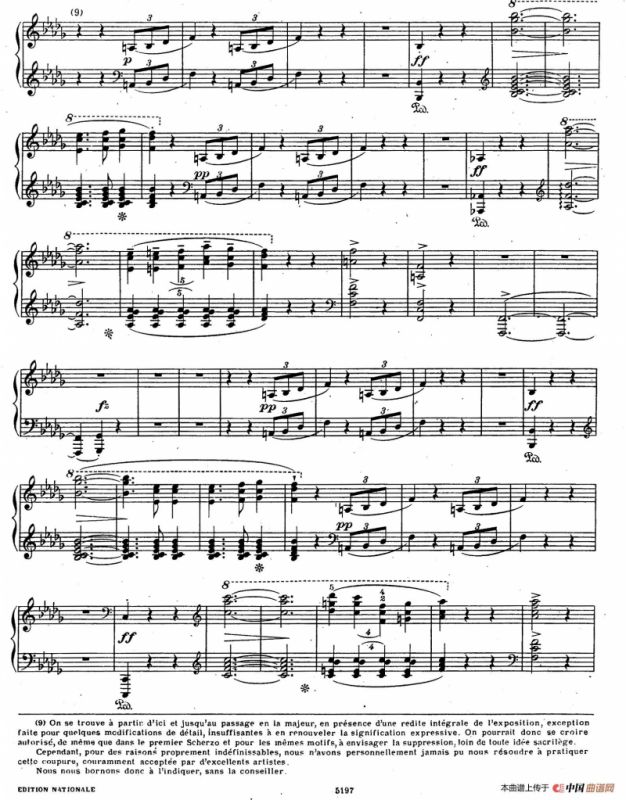 Scherzo no.2 in b-flat Minor Op.31 （降b小调第二谐谑曲）