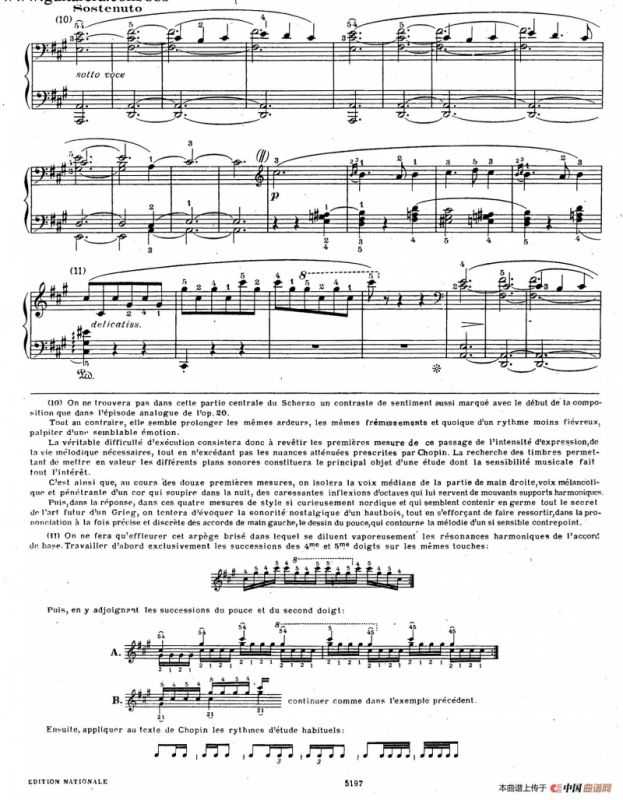 Scherzo no.2 in b-flat Minor Op.31 （降b小调第二谐谑曲）