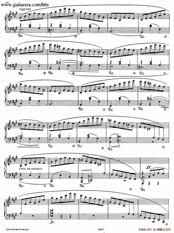 Scherzo no.2 in b-flat Minor Op.31 （降b小调第二谐谑曲）