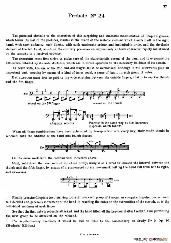 Preludes Op.28（24首前奏曲·24）