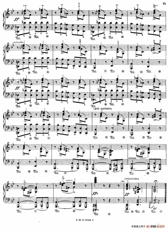 Preludes Op.28（24首前奏曲·22）