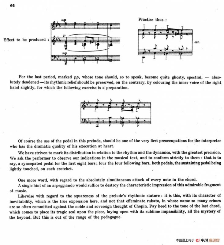 Preludes Op.28（24首前奏曲·20）