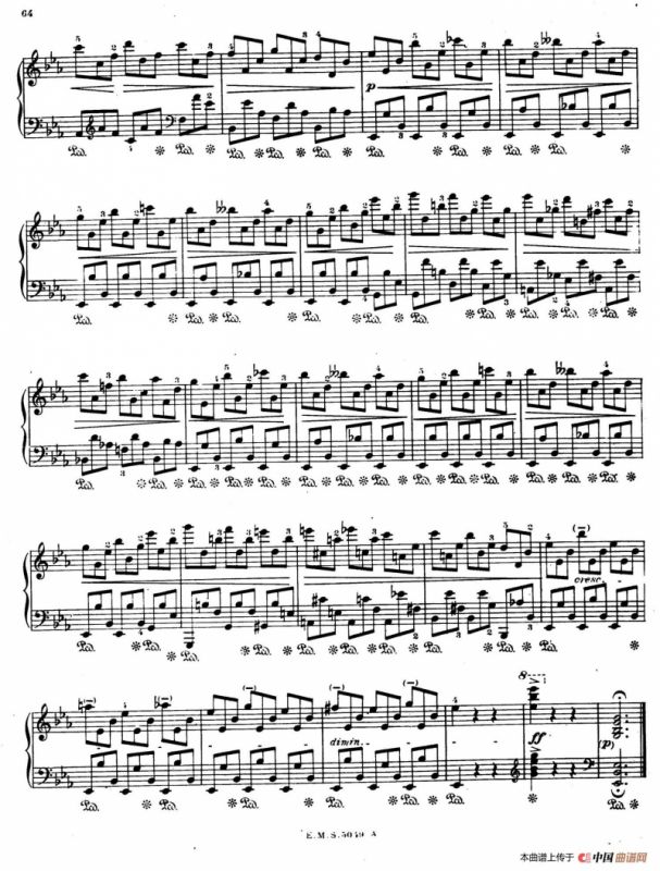 Preludes Op.28（24首前奏曲·19）