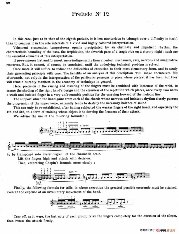 Preludes Op.28（24首前奏曲·12）