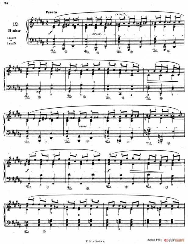 Preludes Op.28（24首前奏曲·12）