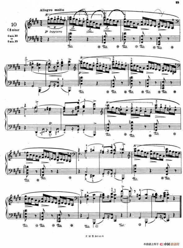 Preludes Op.28（24首前奏曲·10）