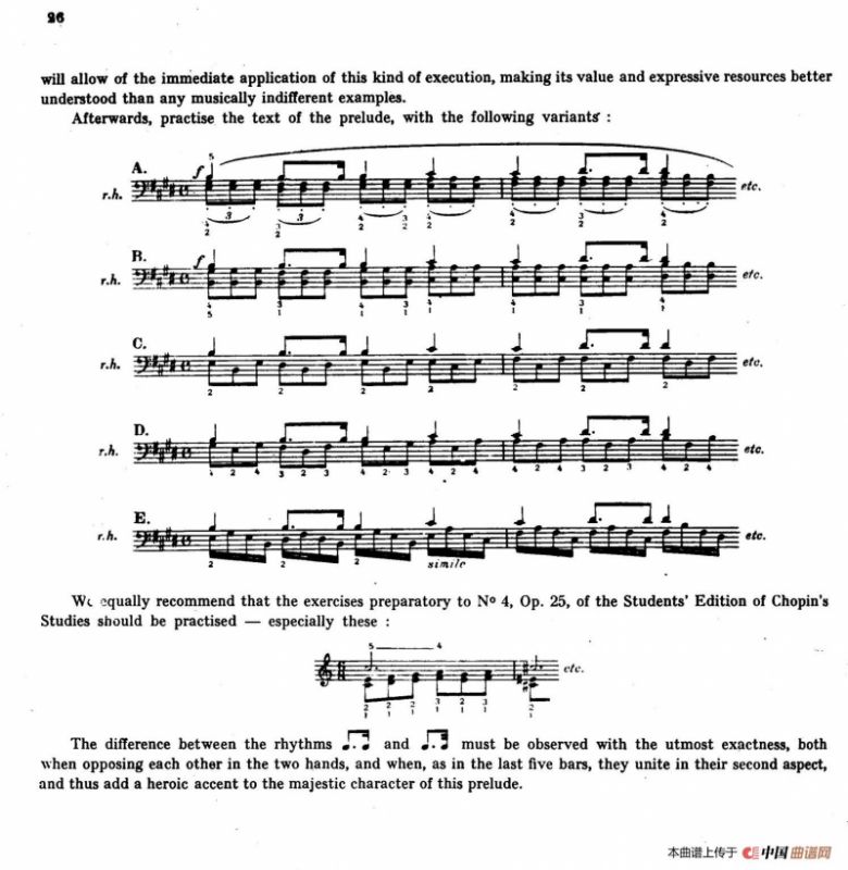 Preludes Op.28（24首前奏曲·9）