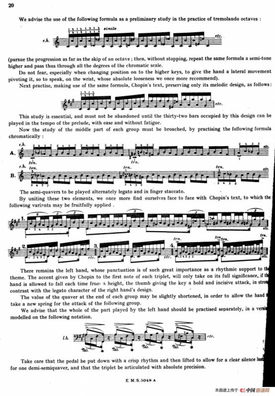 Preludes Op.28（24首前奏曲·8）