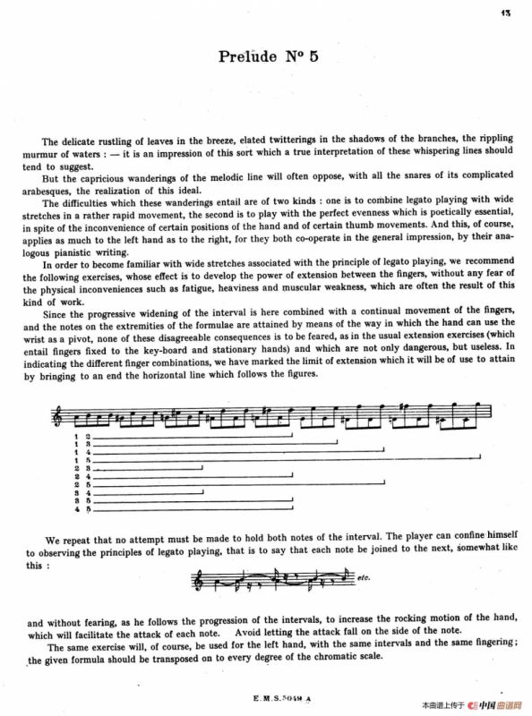 Preludes Op.28（24首前奏曲·5）