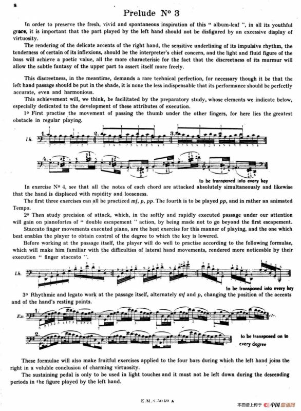 Preludes Op.28（24首前奏曲·3）