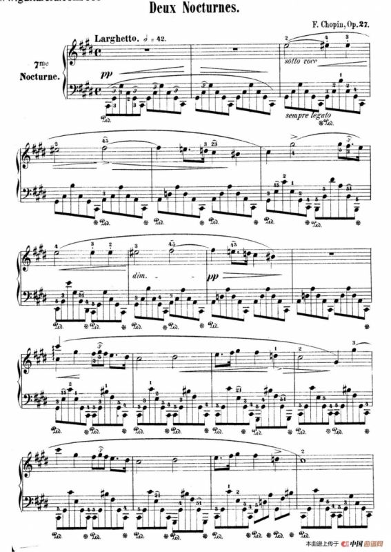 Deux Nocturnes Op.27（2首夜曲·1）