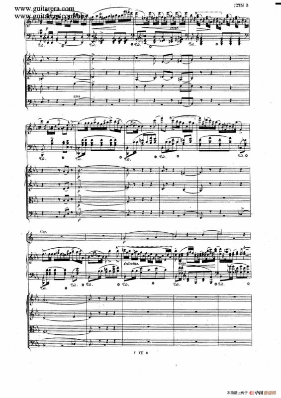Grande Polonaise Brilliante Preceded by an Andante Spianato Op.22（平静的行板与华丽的波兰舞曲·总谱）