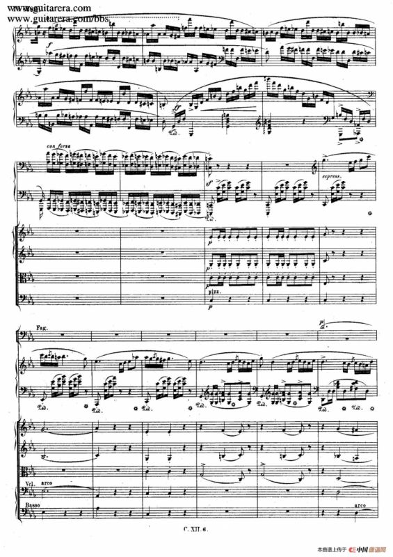 Grande Polonaise Brilliante Preceded by an Andante Spianato Op.22（平静的行板与华丽的波兰舞曲·总谱）