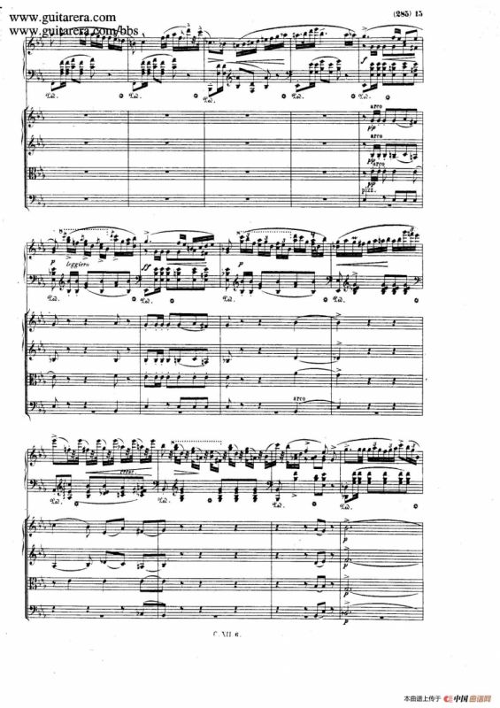 Grande Polonaise Brilliante Preceded by an Andante Spianato Op.22（平静的行板与华丽的波兰舞曲·总谱）