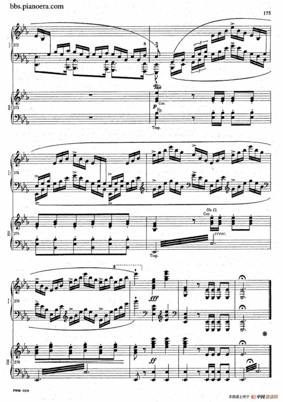 Grande Polonaise Brilliante Preceded by an Andante Spianato Op.22（平静的行板与华丽的波兰舞曲·总谱）