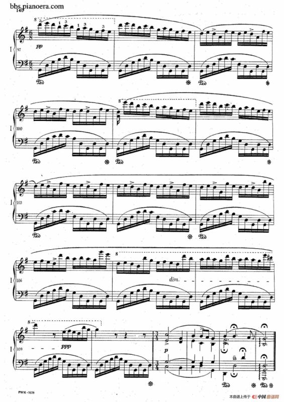 Grande Polonaise Brilliante Preceded by an Andante Spianato Op.22（平静的行板与华丽的波兰舞曲·双钢琴版）