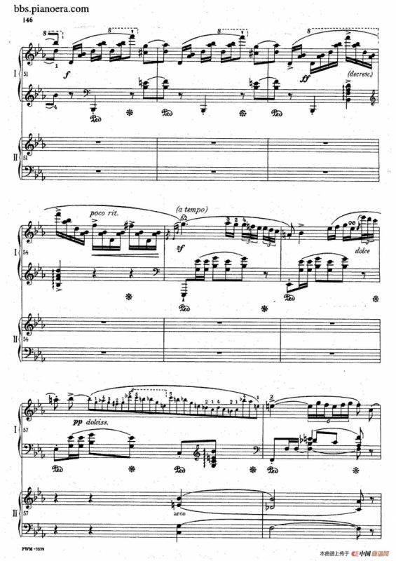 Grande Polonaise Brilliante Preceded by an Andante Spianato Op.22（平静的行板与华丽的波兰舞曲·双钢琴版）