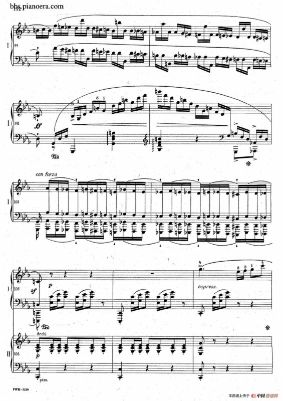 Grande Polonaise Brilliante Preceded by an Andante Spianato Op.22（平静的行板与华丽的波兰舞曲·双钢琴版）