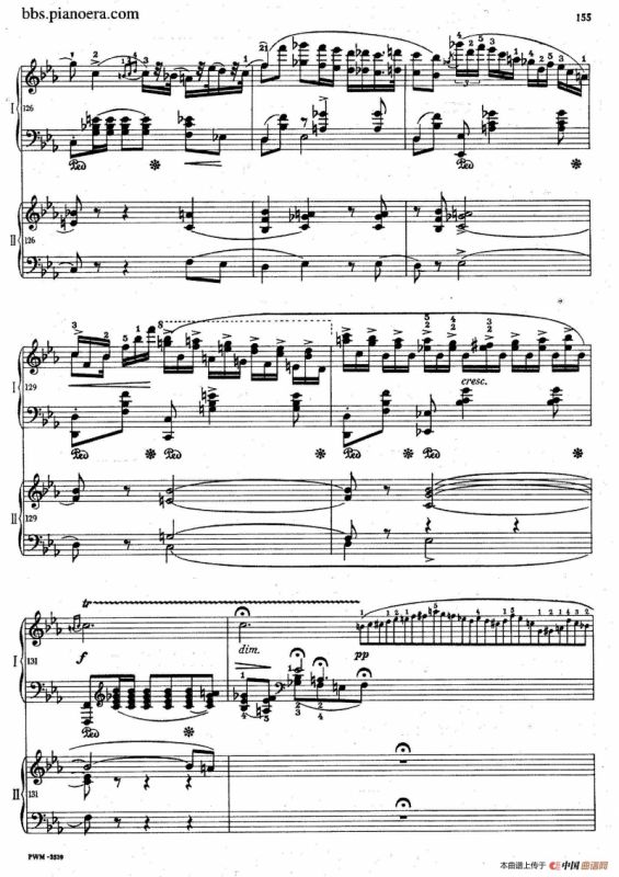 Grande Polonaise Brilliante Preceded by an Andante Spianato Op.22（平静的行板与华丽的波兰舞曲·双钢琴版）