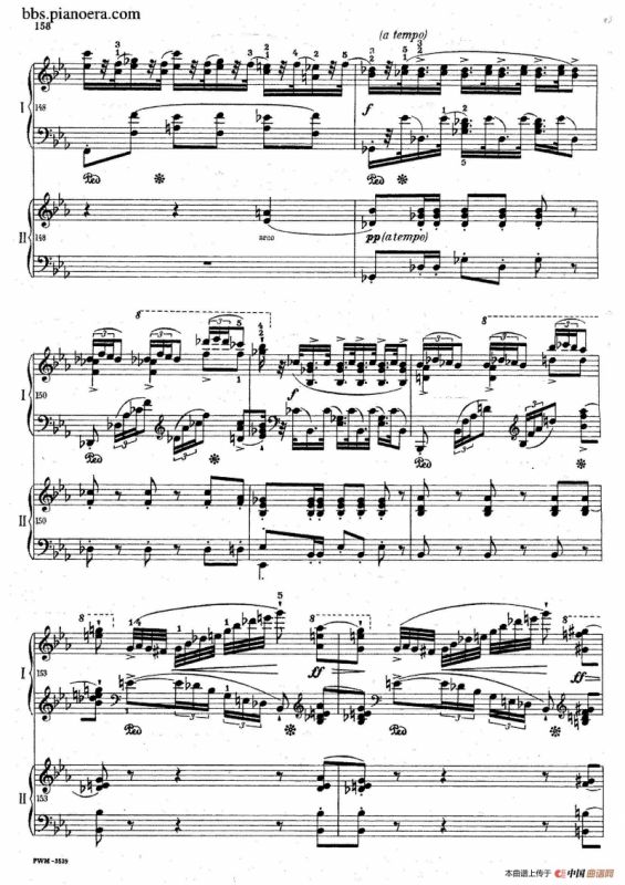 Grande Polonaise Brilliante Preceded by an Andante Spianato Op.22（平静的行板与华丽的波兰舞曲·双钢琴版）