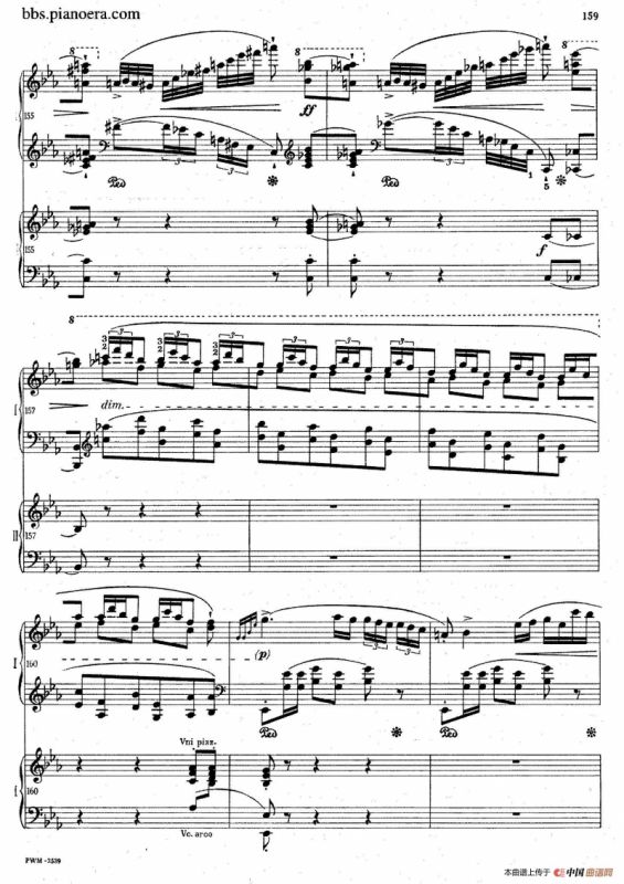 Grande Polonaise Brilliante Preceded by an Andante Spianato Op.22（平静的行板与华丽的波兰舞曲·双钢琴版）